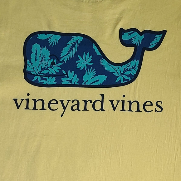 Vineyard Vines Other - Vineyard Vines Yellow Whale Shirt